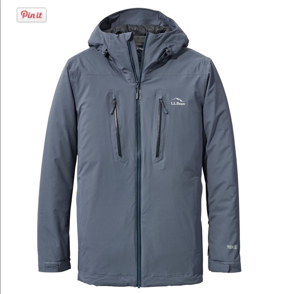 Men's Waterproof PrimaLoft Packaway Rain Jacket from L.L. Bean, Size Medium